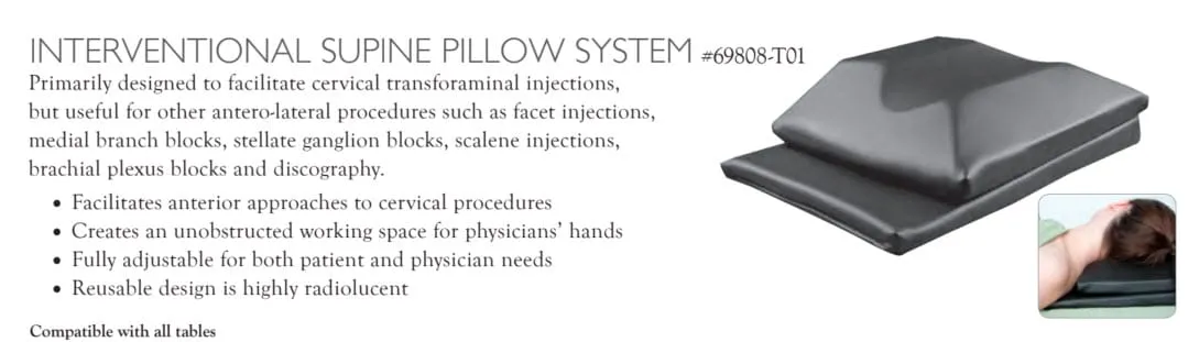 INTERVENTIONAL SUPINE PILLOW SYSTEM 